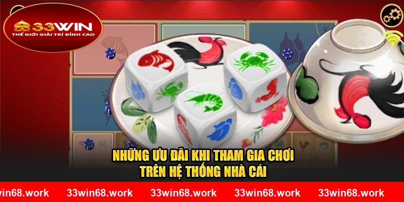 Những ưu đãi khi tham gia chơi trên hệ thống nhà cái